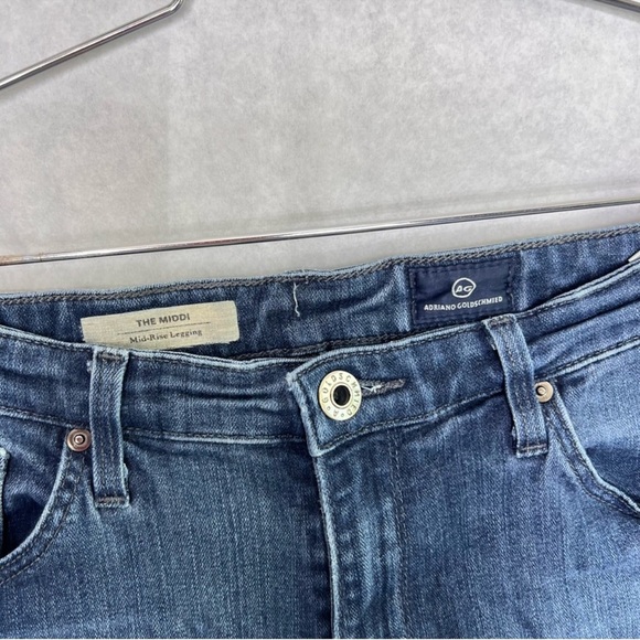 AG Adriano Goldschmied middi legging skinny jeans size 29 - Picture 5 of 8